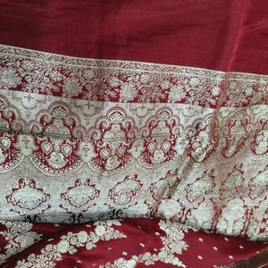 Banarasi Red Saree