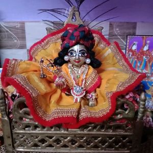 Laddu Gopal New YellowDress So Beautiful Dress