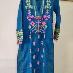 Blue🔵 Kurta