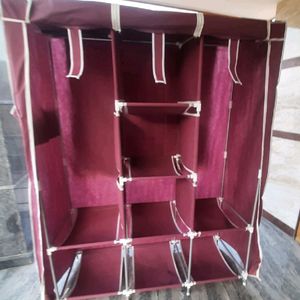 Maroon Diy Wardrobe