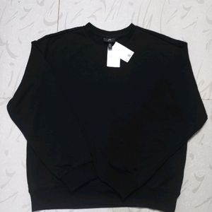 h&m original oversized sweatshirt (black)