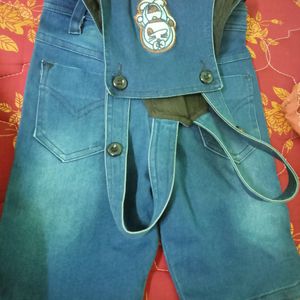 Kids Denim Dungree