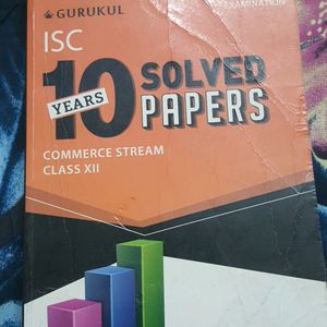 ISC 10 Years Solved Papers(Commerce Stream)