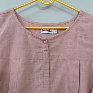 Fabindia Dusty Pink Kurti