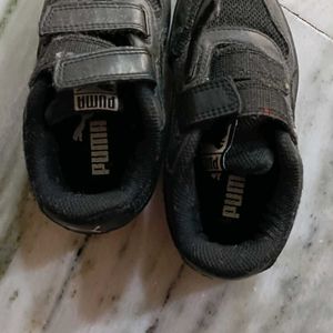 Puma black Shoes For girls N Boys