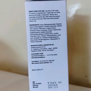 Minimalist 2% Salicylic Acid Serum