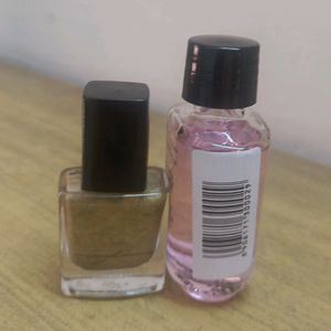 Avon Combo Nail Paint nd N. Enamel Remover