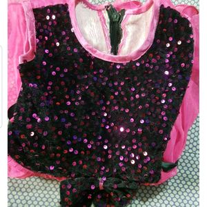 3 Dress  And Black Boot For Girl Kids
