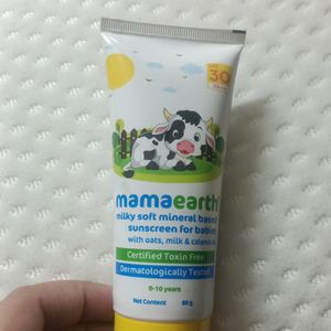 Mama Earth Milky Soft Sunscreen For Babies