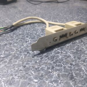 2 USB CONNECTOR TO MOTHERBOARD