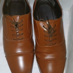 Men Formal Shoes Tan Color