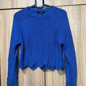 Primark blue Cropped Sweater