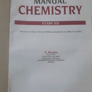 Laboratory Manual Chemistry