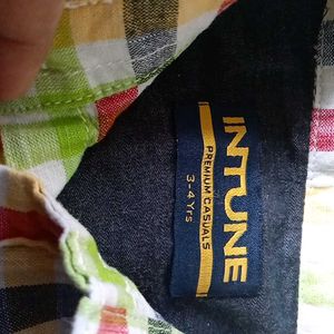 Two Shirt Rikidoos & Intune Brand 3-4 Years