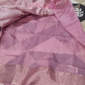 Pink Saree