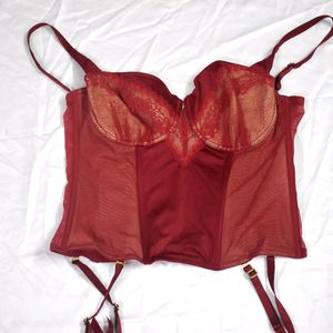 Red Corset Top