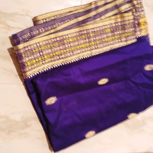 Saree of Enchanting Purple Rhapsod