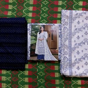 Pure Cotton Suit (Unstitched)