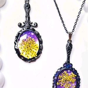 Glow In The Dark Anne's Lace Necklace Set Of Two