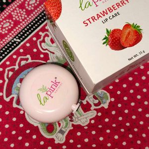 La Pink Strawberry Lip Balm 😍