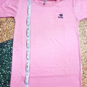 30rs Off Brand New Tshirt Light Pink Colour