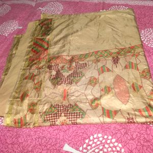 Women Light Weight Silk Like Saree