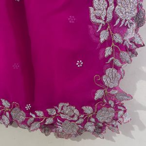 Cutwork Duppatta