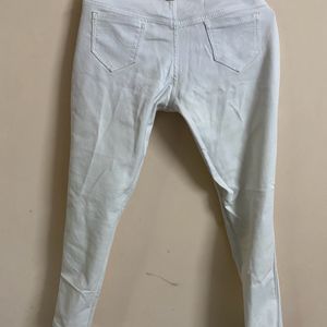 White Denim Jeans