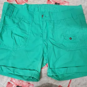 Green Pair Of Shorts