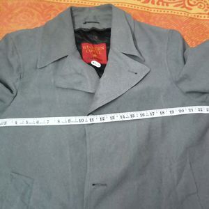 Long Grey Overcoat