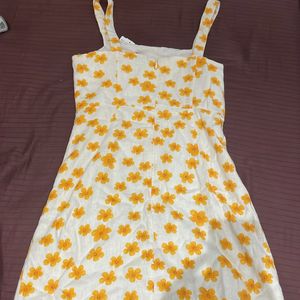 Forever 21 New Cute Floral Summer Dress With Tag