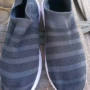 Grey Running Shoes