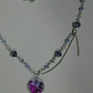 Cinderella Big Heart Y2K Fairycore Necklace