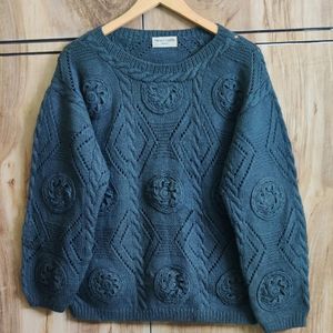 Dark Grey Designer Sweater Size-40-42