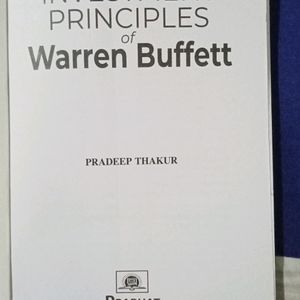 Investment Principal Of Warren Buffett Book