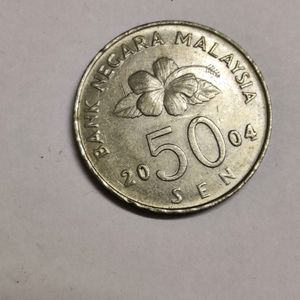 Malaysia 50 Cent Coin