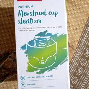 premium menstrual cup sterilizer