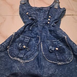 Denim Dungaree