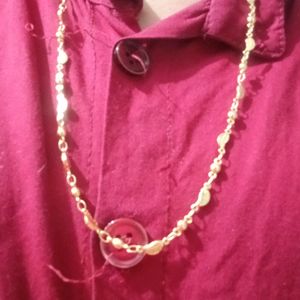 Golden Colour Chain For Women