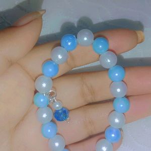 Blue Pearl Bracelet 💙☁️✨