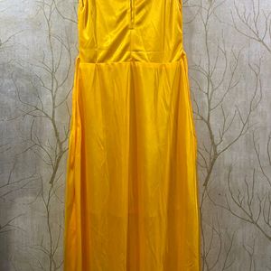 New Design Yellow Frock