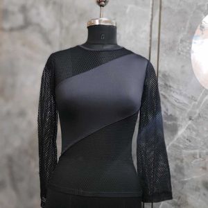 Black LS Top