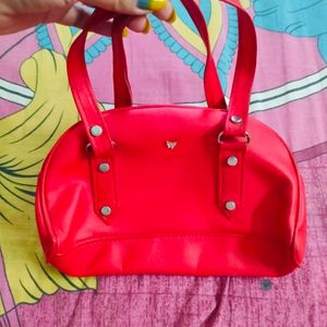 Red Hand Bag