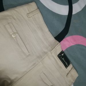 Beige Color Jeans With Affordable Price