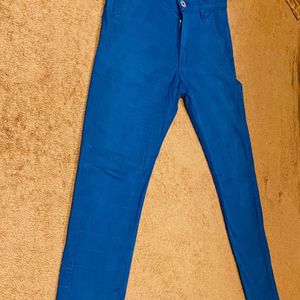 Nevy Blue Pro Fit Cotton Jeans