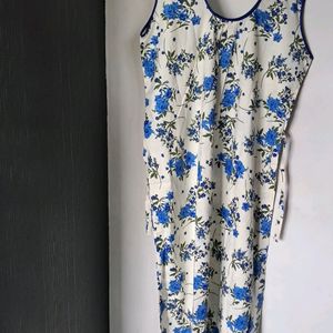 MULTICOLOUR SLEEVELESS NIGHTWEAR