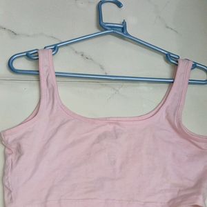 Babypink Barbie Tank Crop Top