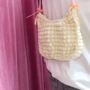 Crochet Bubble Shoulder Bag!!