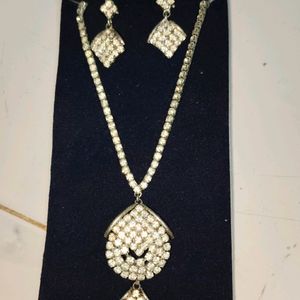 Silver Diamond Set