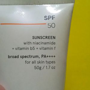 Minimalist Sunscreen Spf 50